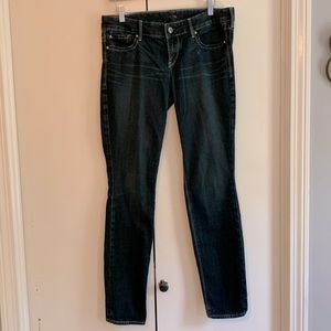 Express womens low rise jeans size 8